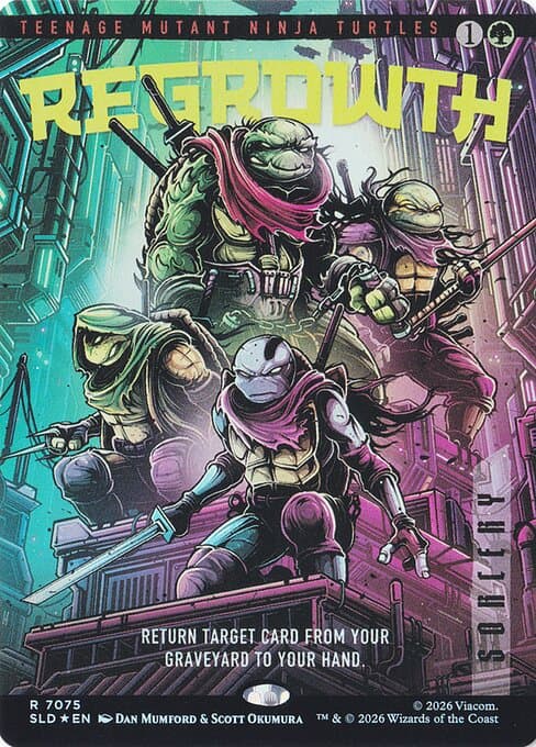 Regrowth from Secret Lair Drop (Rare)