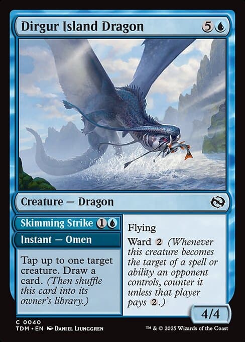 Dirgur Island Dragon // Skimming Strike (Common)