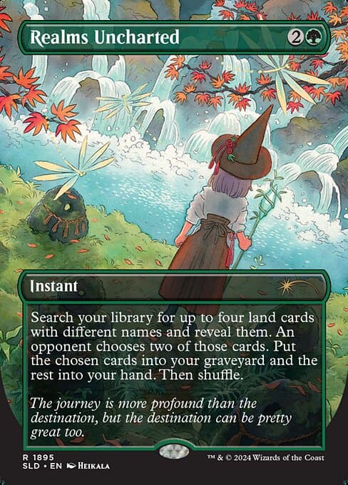 Realms Uncharted from Secret Lair Drop (Rare)