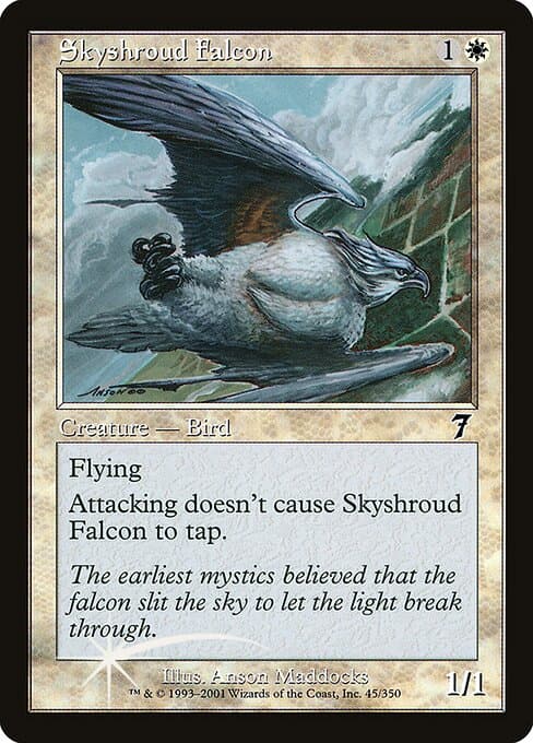 Skyshroud Falcon from Seventh Edition (Common)