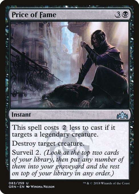 Price of Fame from Guilds of Ravnica (Uncommon)