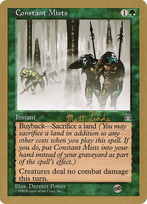 Constant Mists from World Championship Decks 1999 (Uncommon)