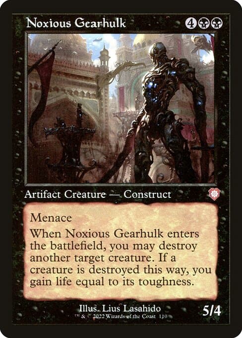 Noxious Gearhulk from The Brothers' War Commander (Mythic)