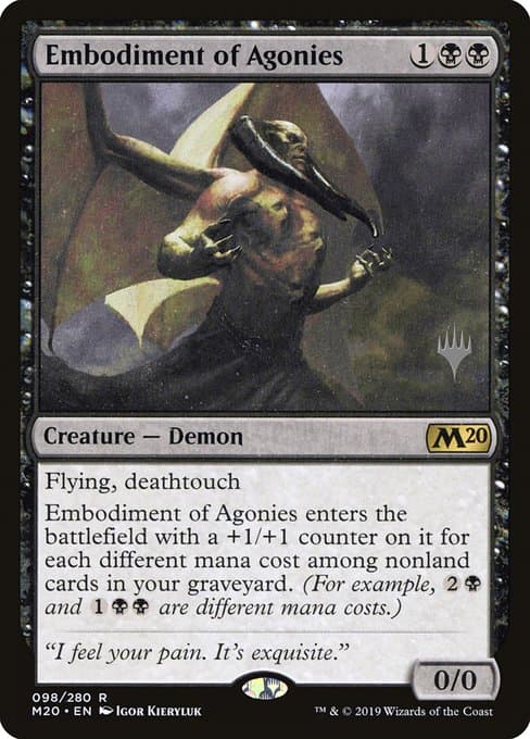 Embodiment of Agonies from Core Set 2020 Promos (Rare)