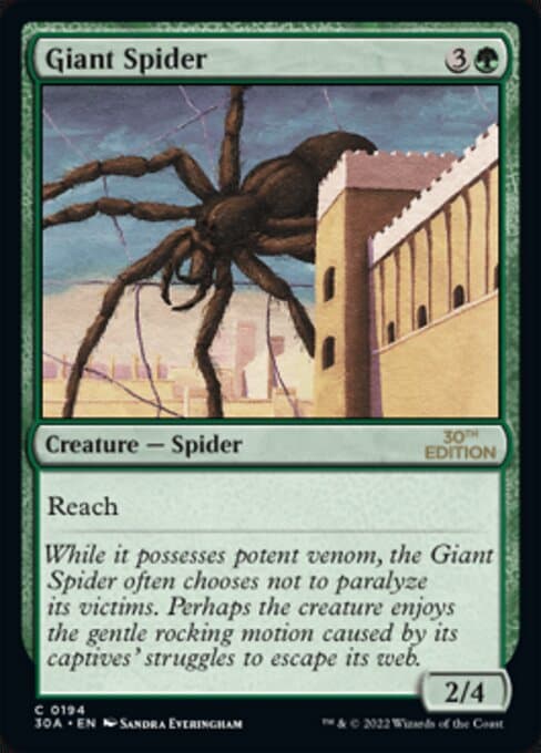 Giant Spider from 30th Anniversary Edition (Common)