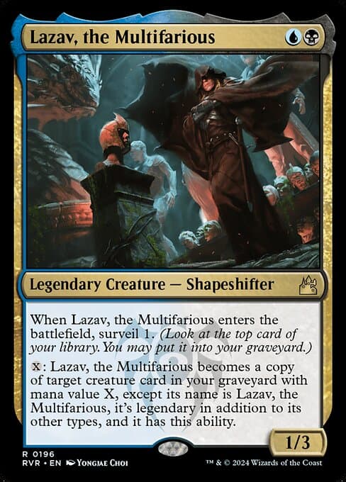 Lazav, the Multifarious from Ravnica Remastered (Rare)