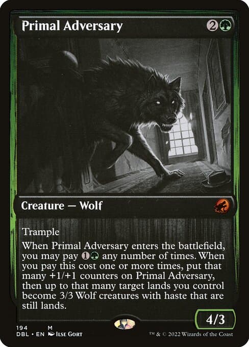 Primal Adversary from Innistrad: Double Feature (Mythic)