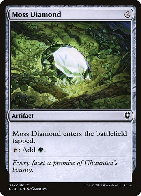 Moss Diamond from Commander Legends: Battle for Baldur's Gate (Common)