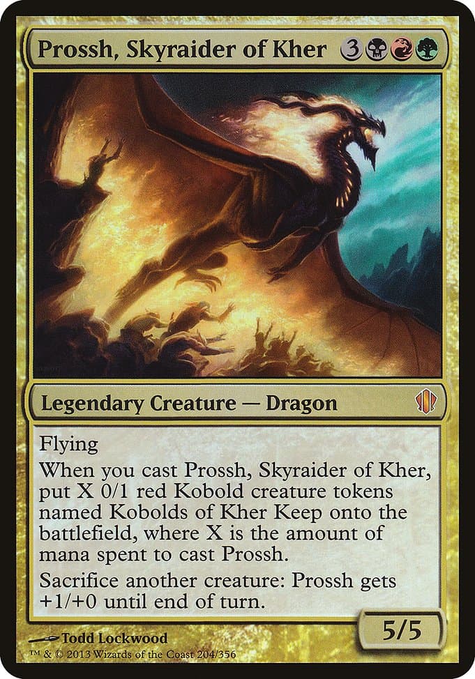 Prossh, Skyraider of Kher (Mythic)