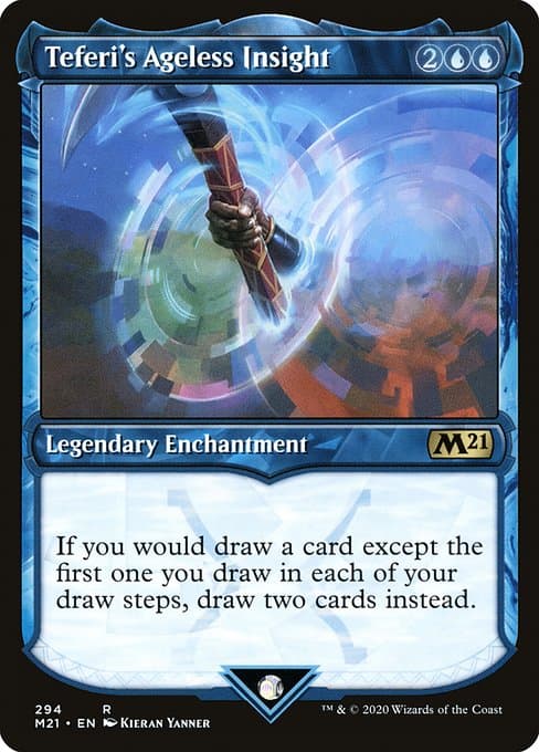 Teferi's Ageless Insight from Core Set 2021 (Rare)