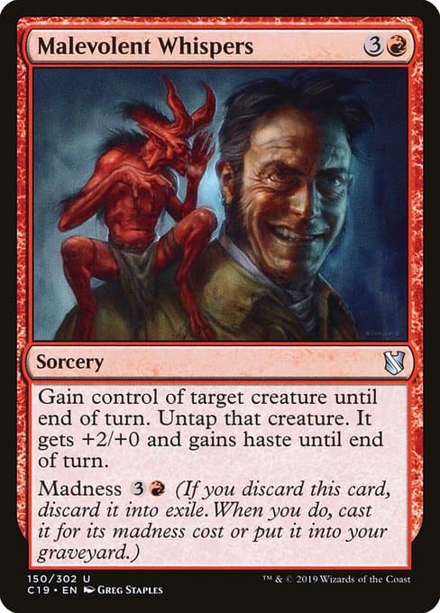 Malevolent Whispers (Uncommon)