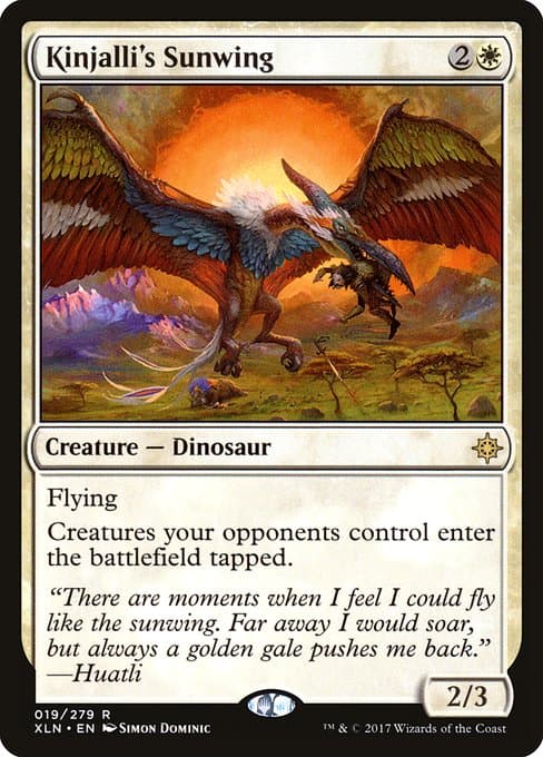 Kinjalli's Sunwing from Ixalan (Rare)
