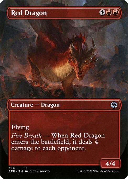 Red Dragon from Adventures in the Forgotten Realms (Uncommon)