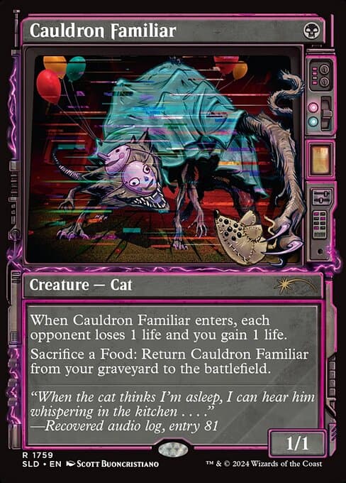 Cauldron Familiar from Secret Lair Drop (Rare)