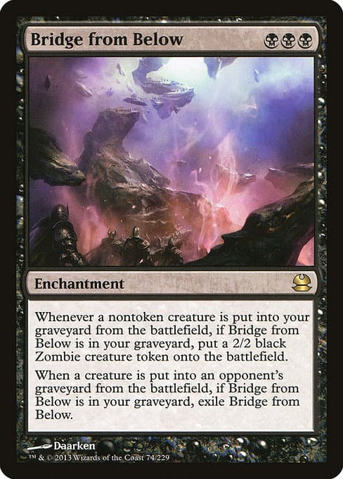 Bridge from Below from Modern Masters (Rare)