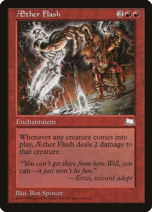 Aether Flash from Weatherlight (Uncommon)