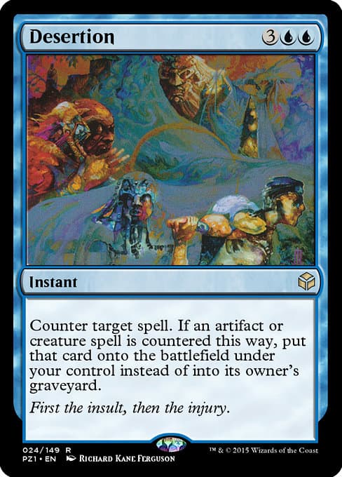 Desertion from Legendary Cube Prize Pack (Rare)