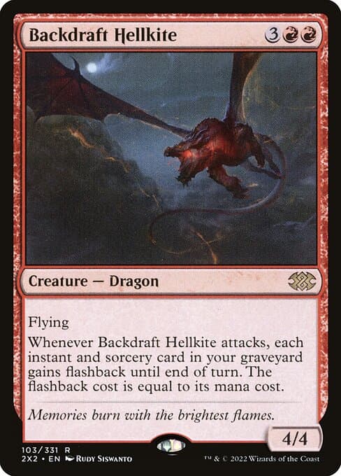 Backdraft Hellkite (Rare)