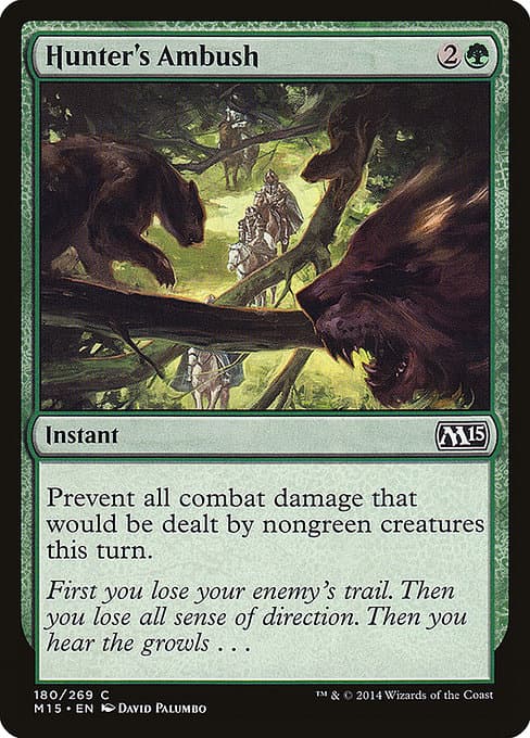 Hunter's Ambush from Magic 2015 (Common)