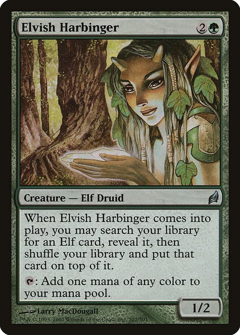 Elvish Harbinger from Lorwyn (Uncommon)