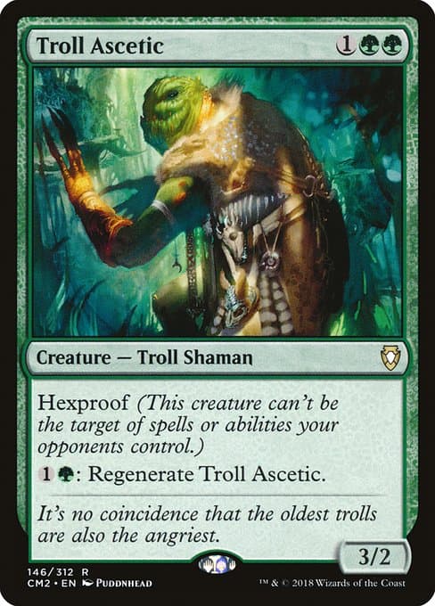 Troll Ascetic from Commander Anthology Volume II (Rare)