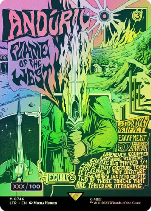 Andúril, Flame of the West from The Lord of the Rings: Tales of Middle-earth (Mythic)