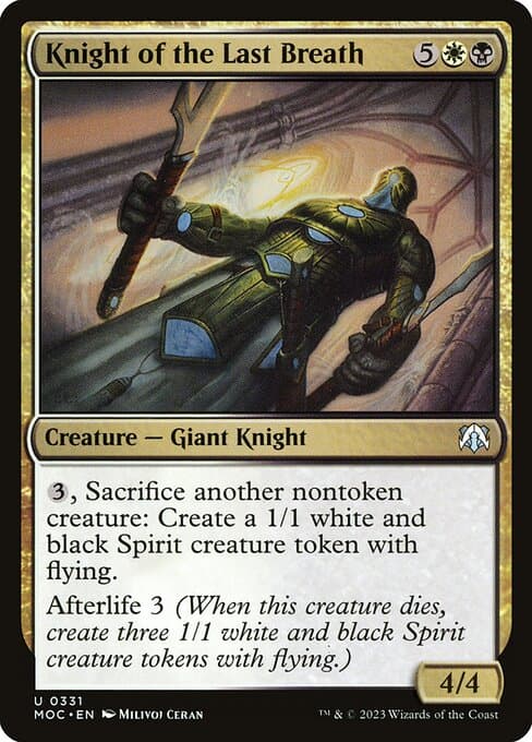 Knight of the Last Breath (Uncommon)