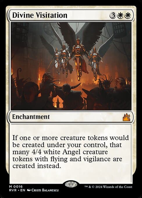 Divine Visitation from Ravnica Remastered (Mythic)