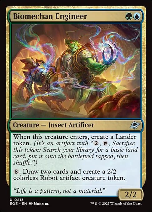 Biomechan Engineer from Edge of Eternities (Uncommon)