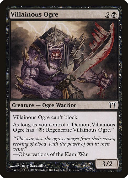 Villainous Ogre (Common)