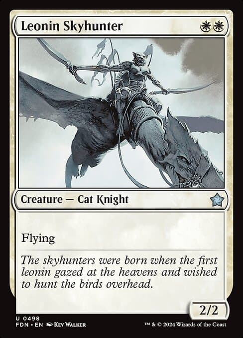 Leonin Skyhunter from Foundations (Uncommon)