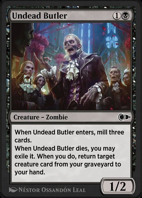 Undead Butler #117 – Pioneer Masters Undead Butler from Pioneer Masters (Common)