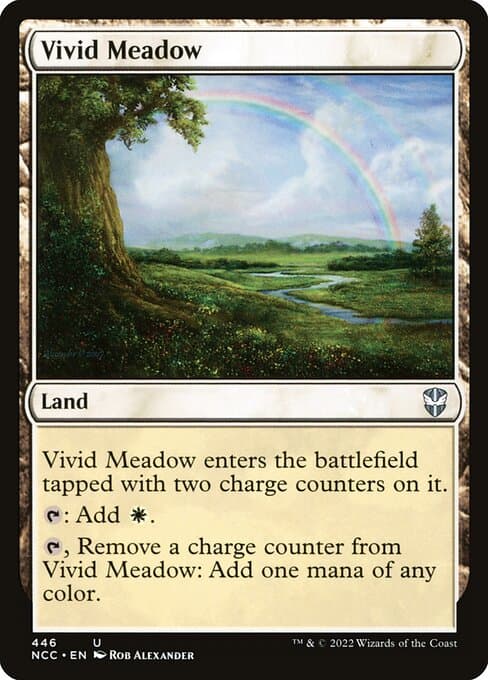 Vivid Meadow from New Capenna Commander (Uncommon)