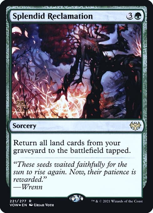 Splendid Reclamation from Innistrad: Crimson Vow Promos (Rare)