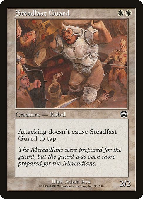 Steadfast Guard from Mercadian Masques (Common)