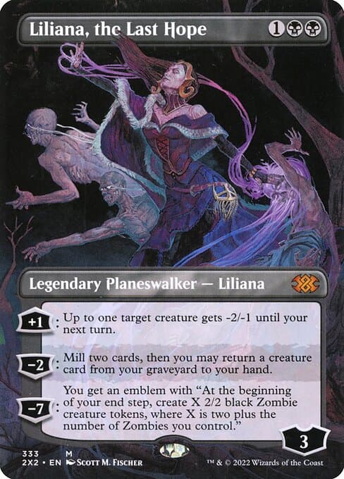 Liliana, the Last Hope from Double Masters 2022 (Mythic)