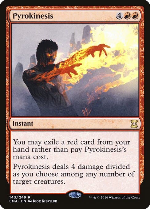 Pyrokinesis from Eternal Masters (Rare)