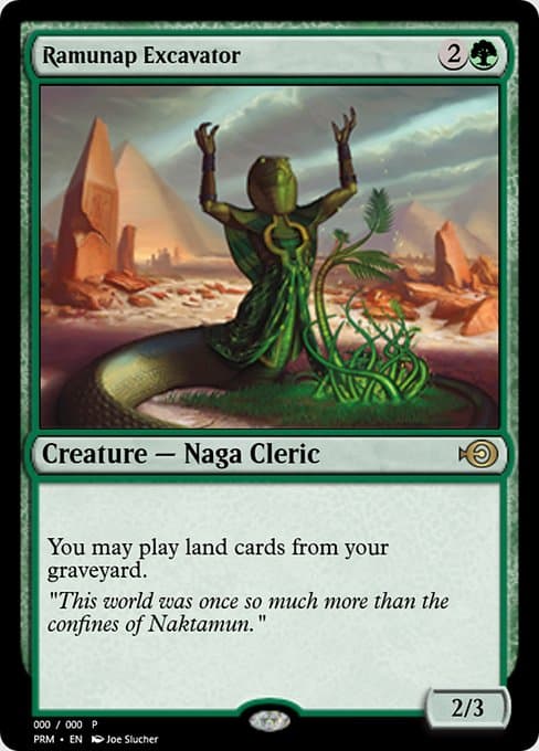 Ramunap Excavator from Magic Online Promos (Rare)