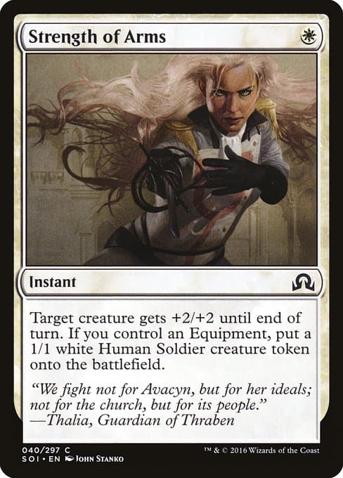 Strength of Arms from Shadows over Innistrad (Common)