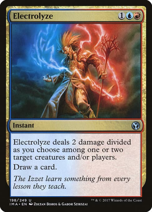 Electrolyze from Iconic Masters (Uncommon)