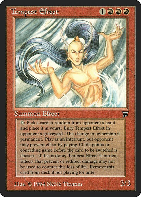 Tempest Efreet from Legends (Rare)