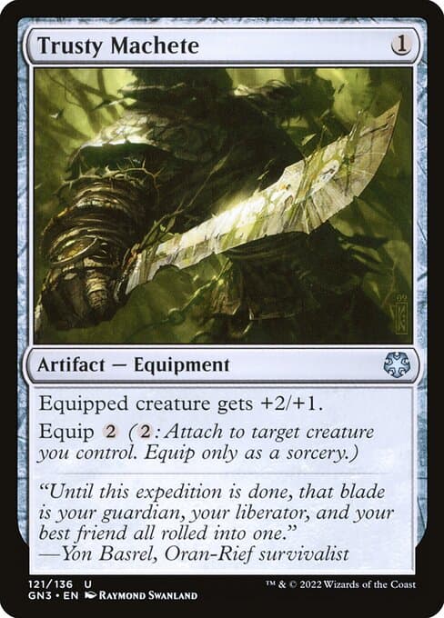 Trusty Machete from Game Night: Free-for-All (Uncommon)