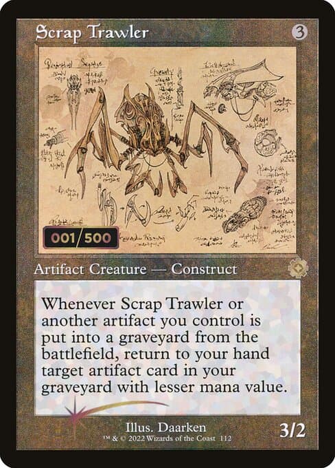 Scrap Trawler from The Brothers' War Retro Artifacts (Rare)