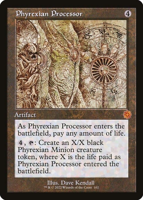 Phyrexian Processor from The Brothers' War Retro Artifacts (Mythic)