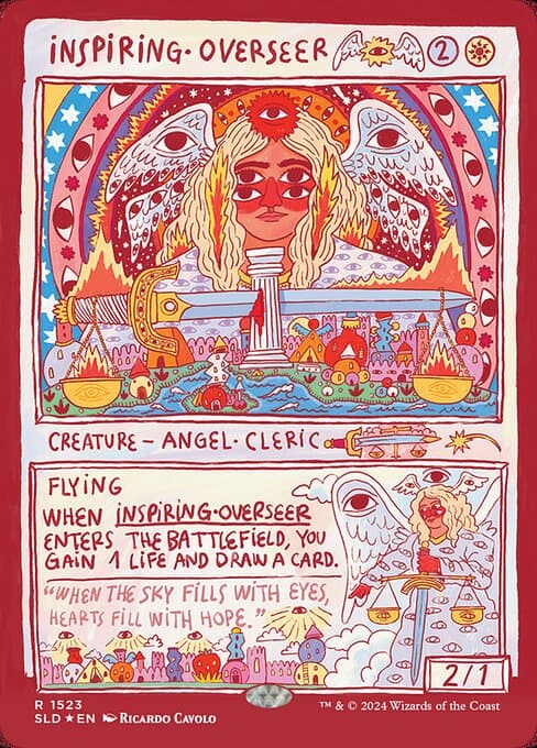 Inspiring Overseer from Secret Lair Drop (Rare)