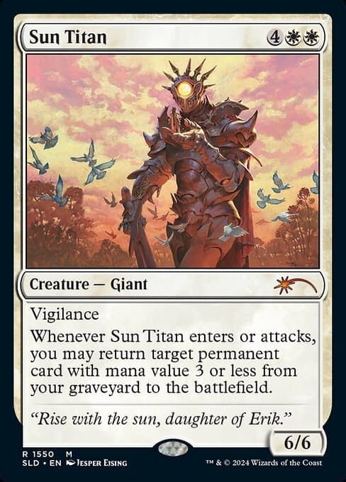 Sun Titan from Secret Lair Drop (Mythic)