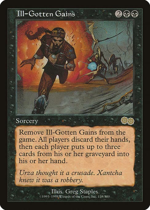Ill-Gotten Gains from Urza's Saga (Rare)