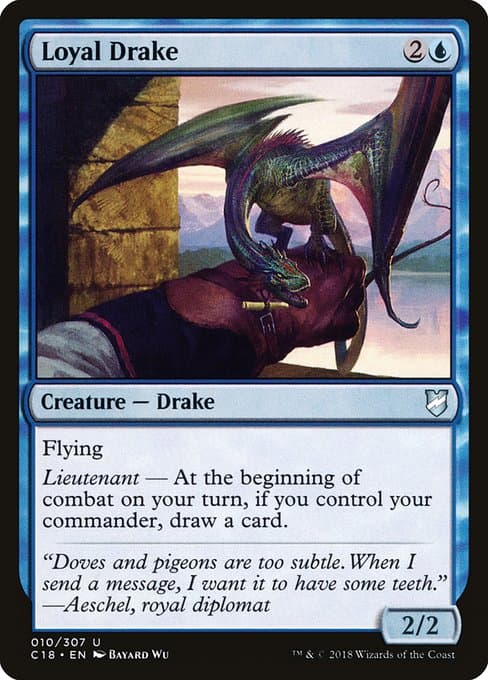 Loyal Drake from Commander 2018 (Uncommon)