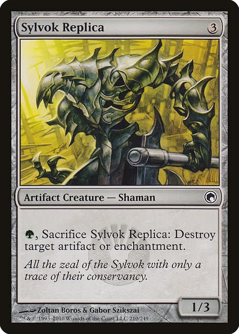 Sylvok Replica from Scars of Mirrodin (Common)