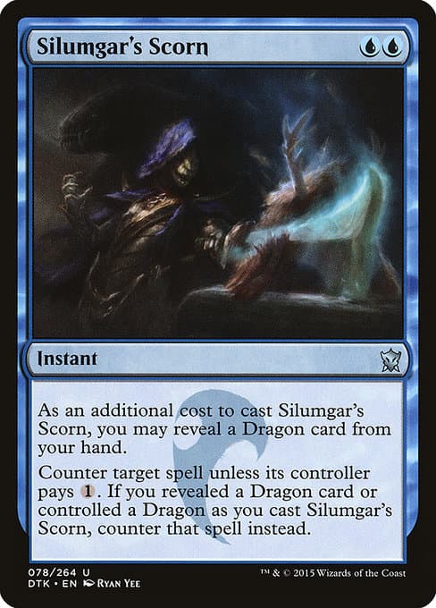 Silumgar's Scorn from Dragons of Tarkir (Uncommon)